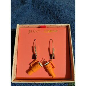 Betsy Johnson Tumbler Earrings